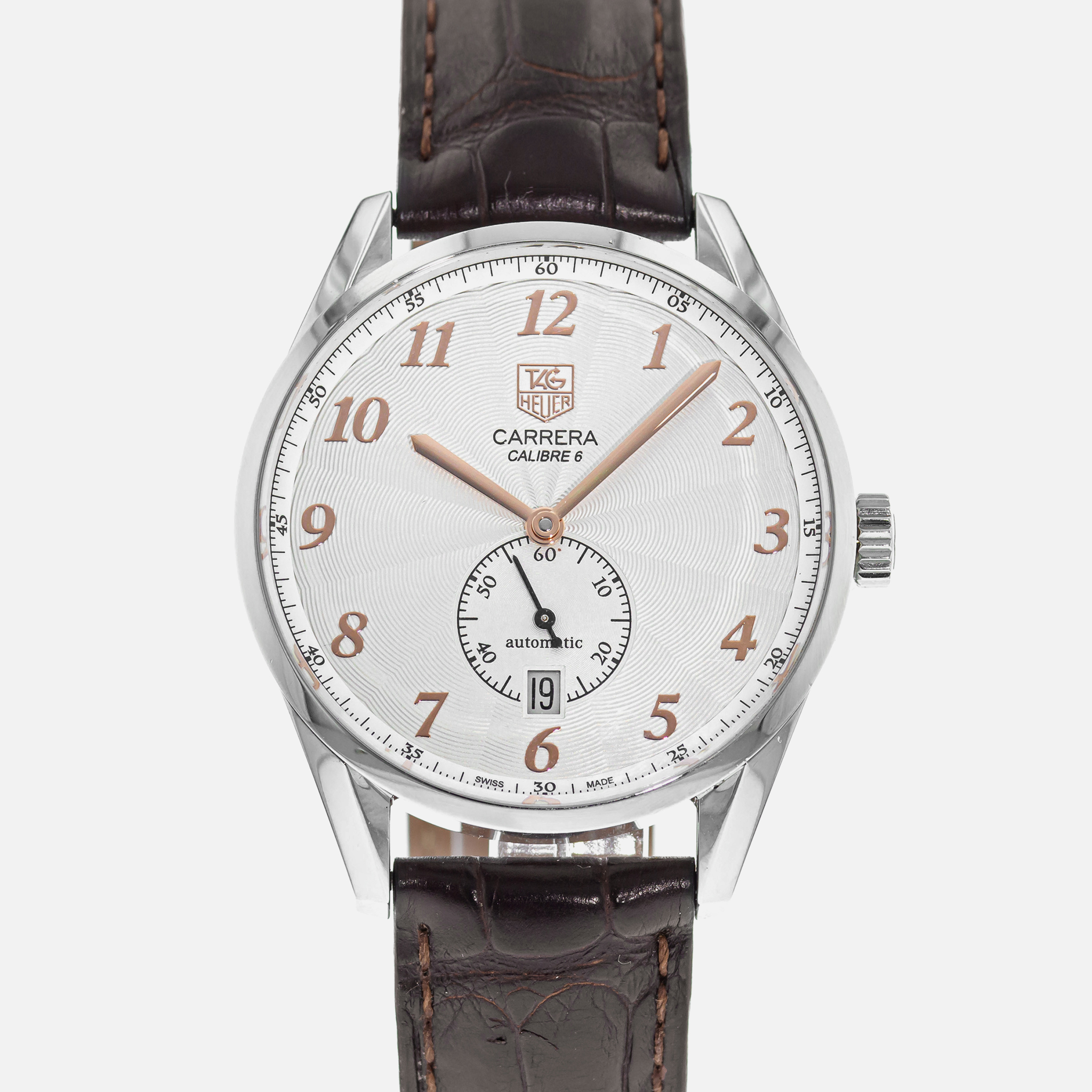TAG HeuerCarrera Heritage Calibre 6 With Silver Dial