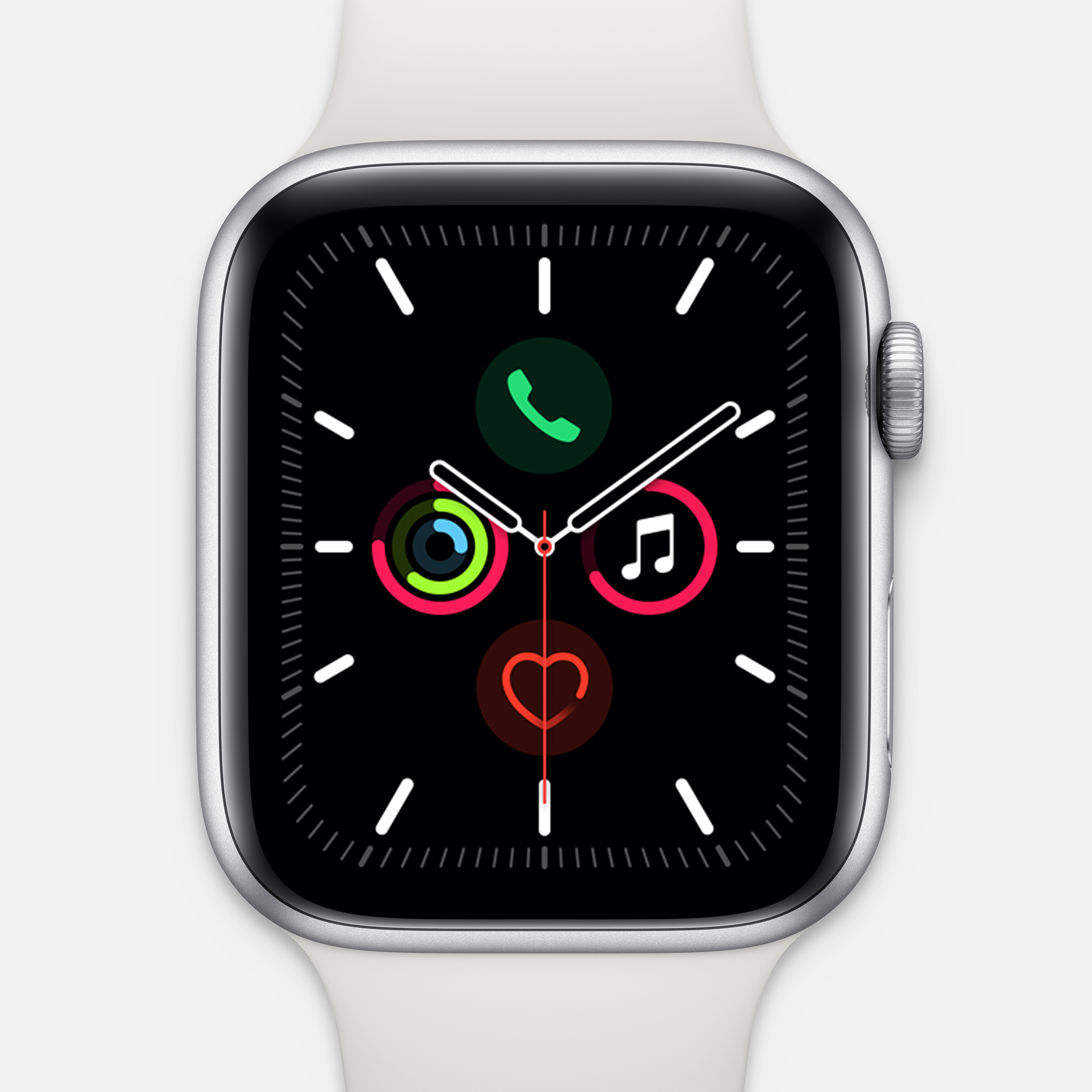 44mm white sport band