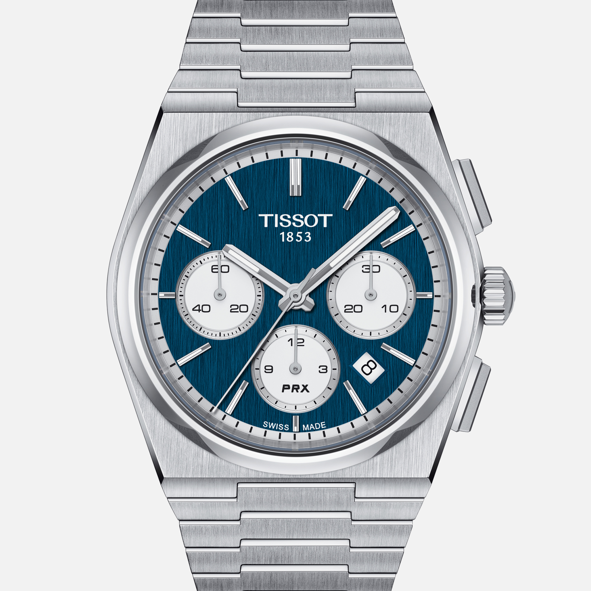 TissotPRX Automatic Chronograph With Blue Dial