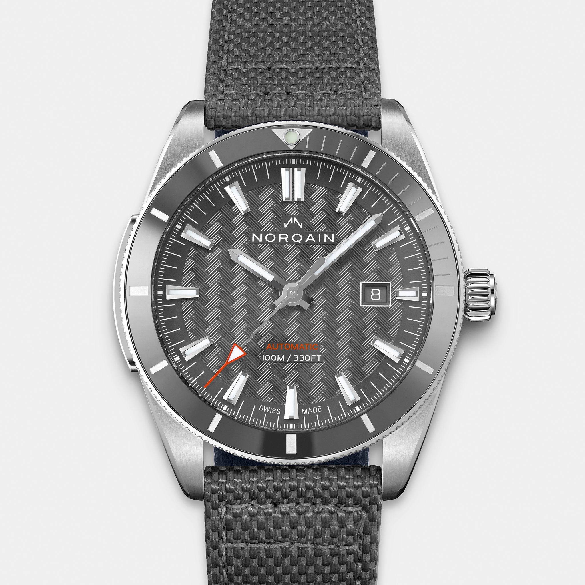 grey dial