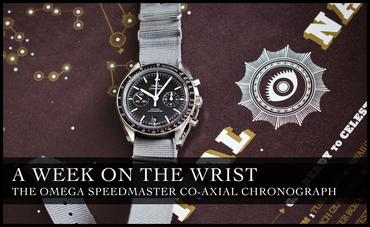 A Week On The Wrist The Omega Speedmaster Co Axial Chronograph