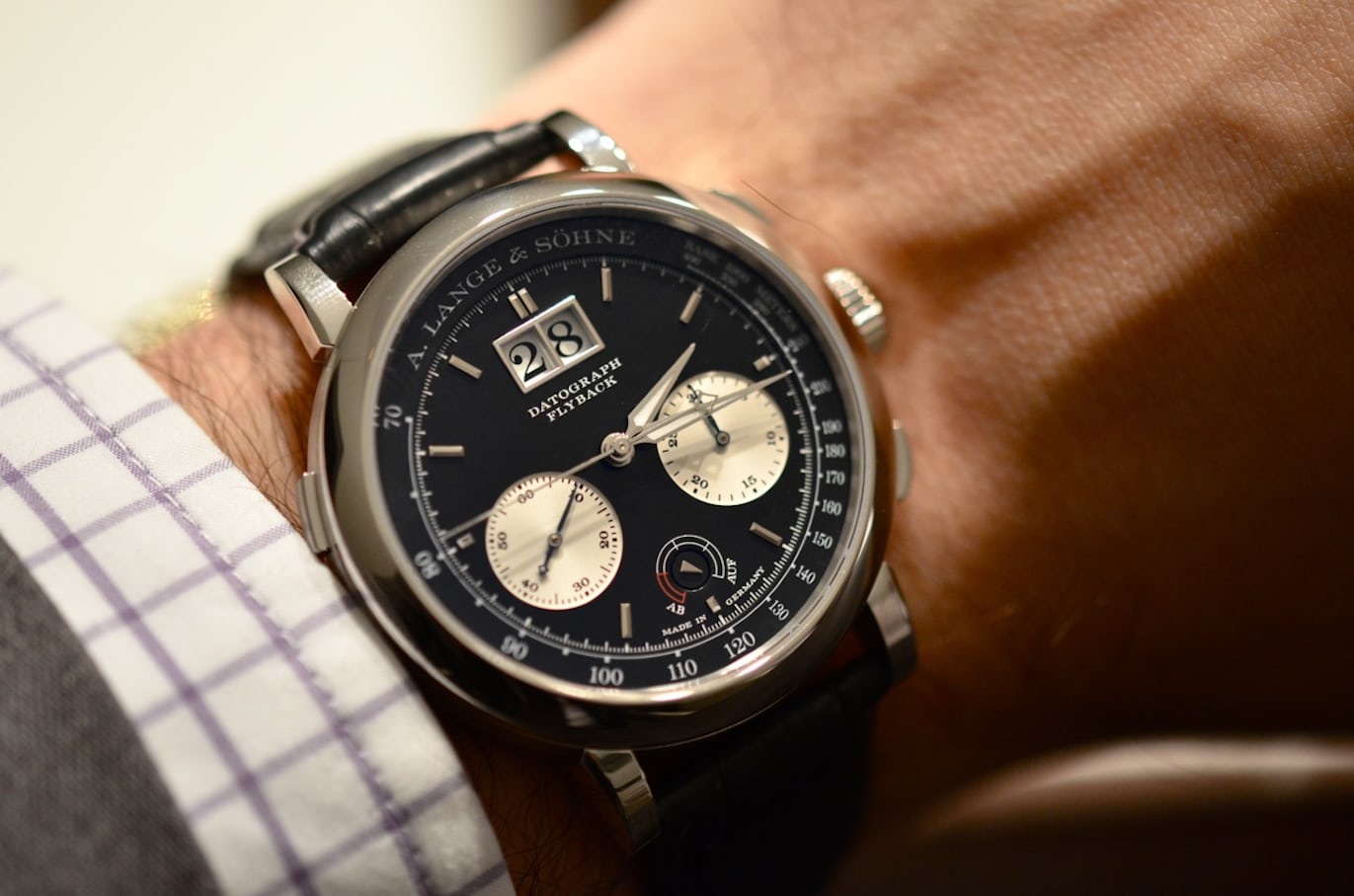 Hands-On: With The New A. Lange & Söhne Datograph Up/Down (Live ...
