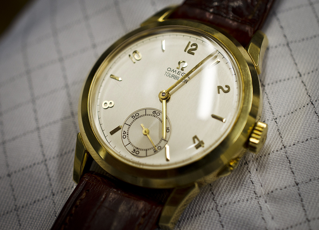 Omega discount tourbillon 1947