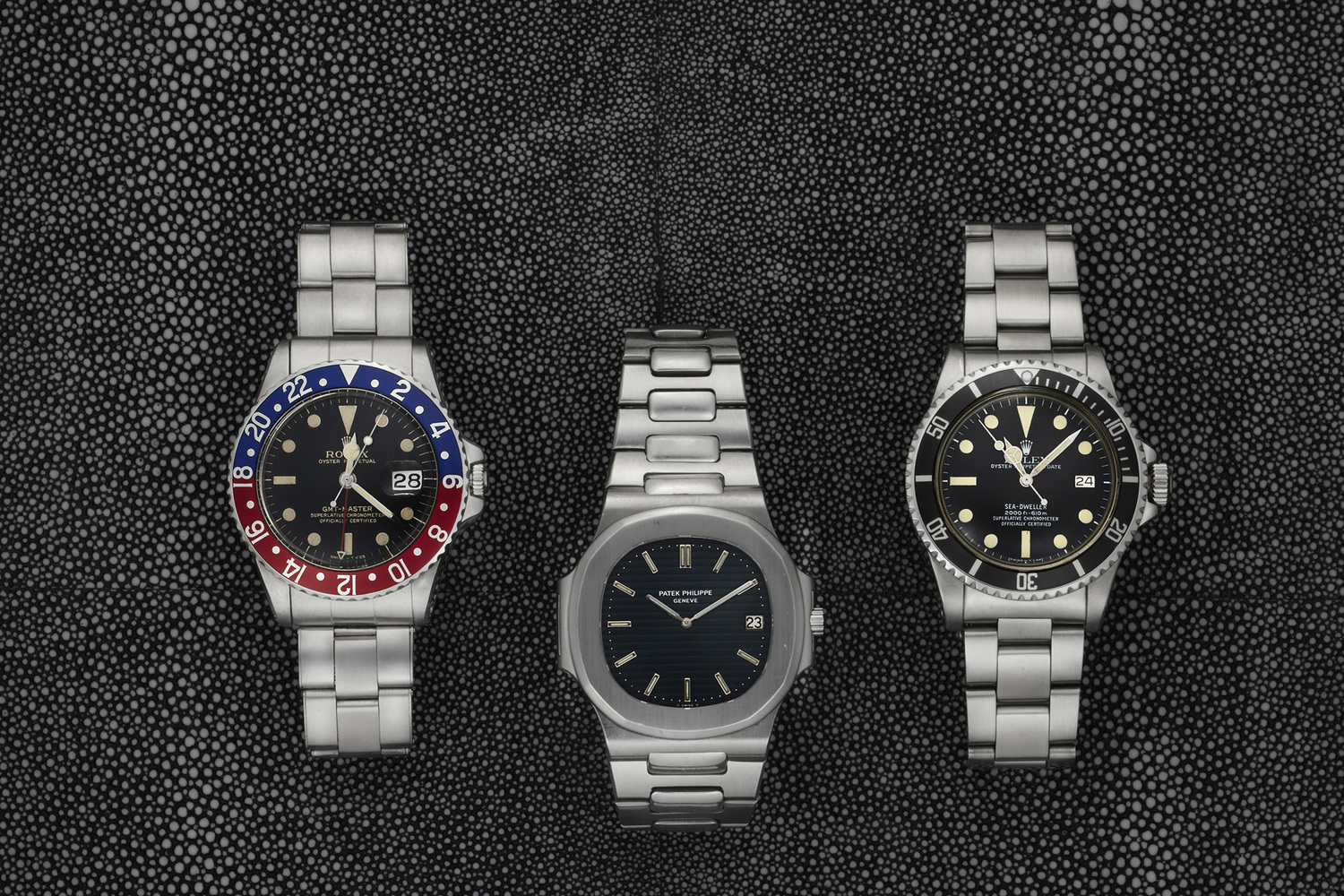Men's Speidel Black/Black Essential Watch with Twist-O-Flex Watchband -  Robinette Jewelers