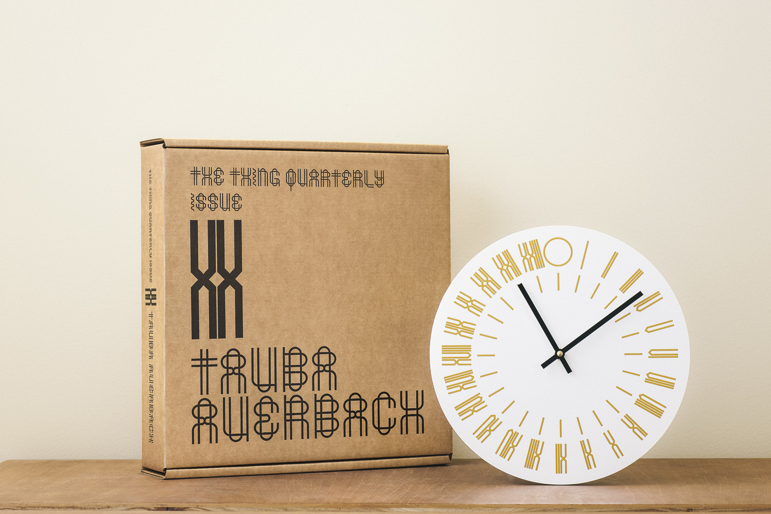 Interview The Thing Quarterly Issue XX A Clock By Artist Tauba