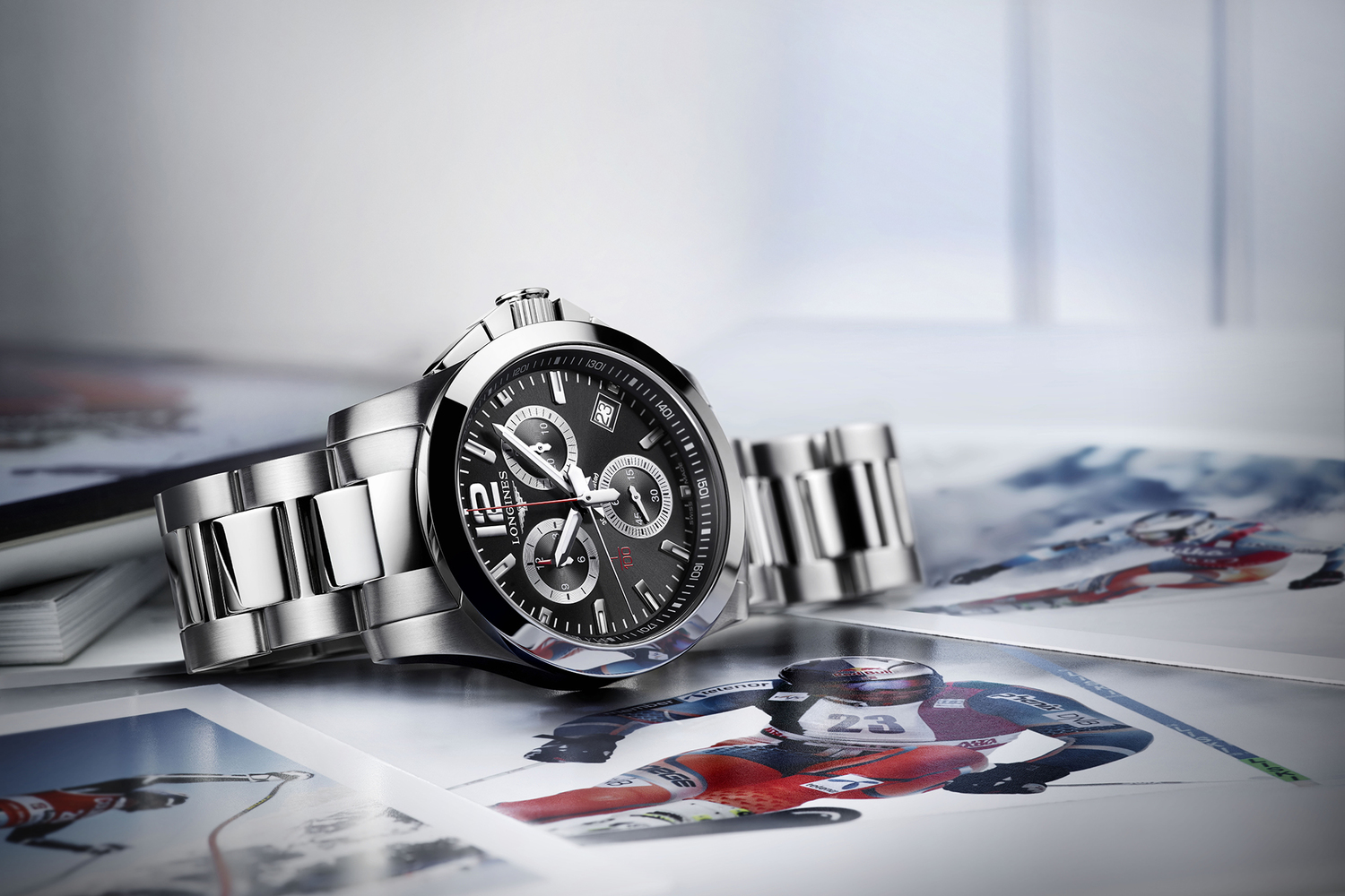 Introducing The Longines Conquest 1/100th Alpine Skiing 