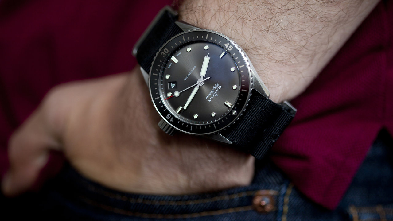 Blancpain hotsell bathyscaphe strap