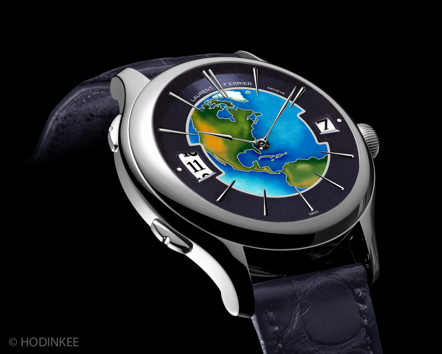 Introducing The Laurent Ferrier Galet Traveller Enamel U.S. Limited