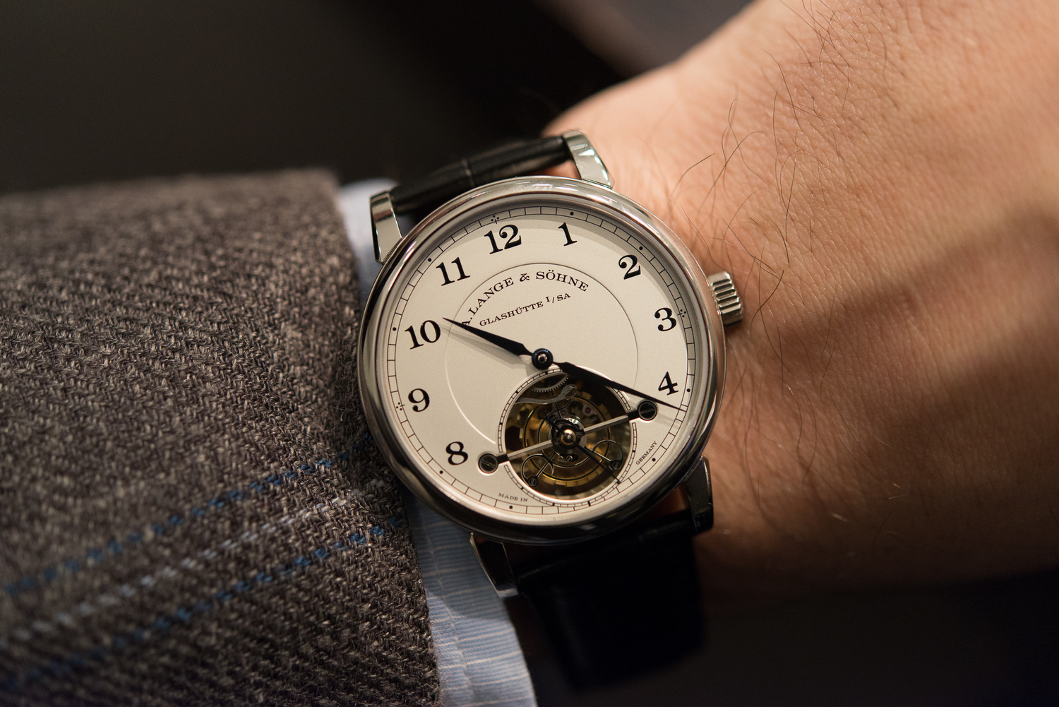 Hands On With The A. Lange S hne 1815 Tourbillon With Stop