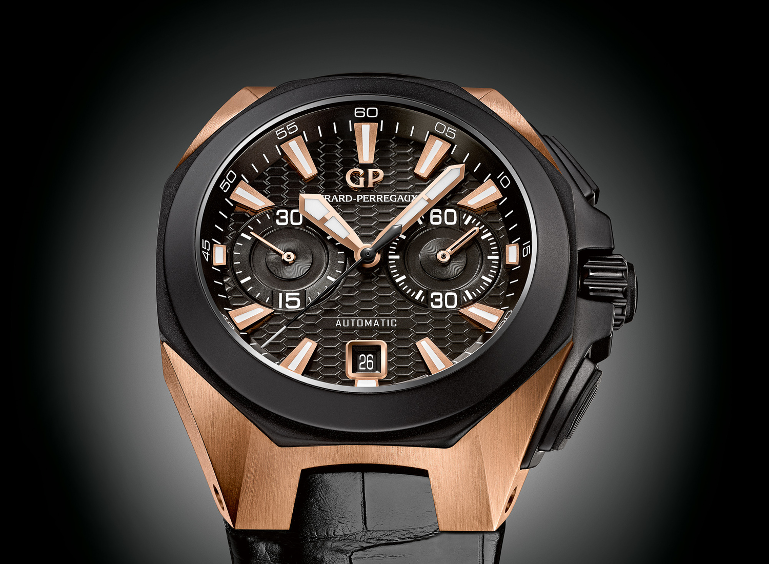 Introducing The Girard Perregaux Chrono Hawk In Rose Gold