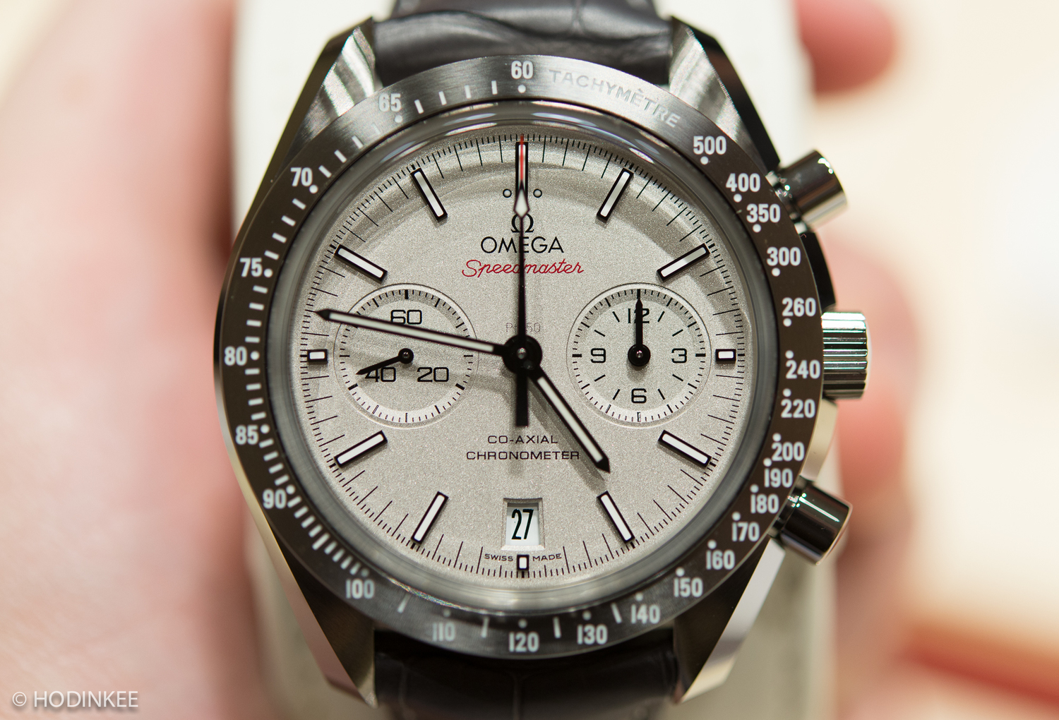 Omega shop speedmaster grey