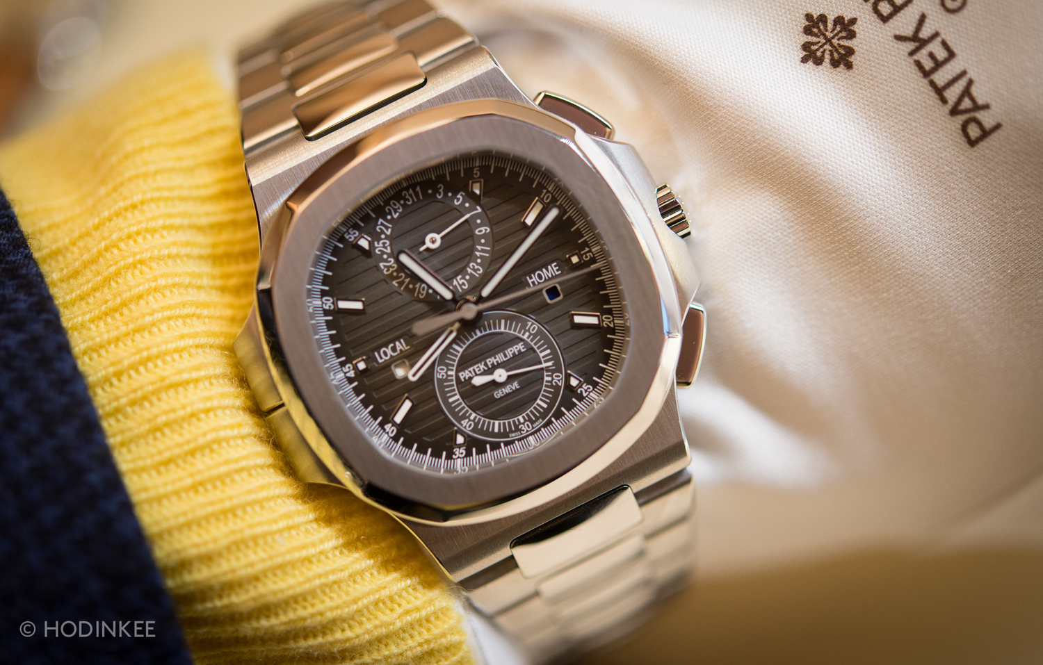 patek nautilus dual time