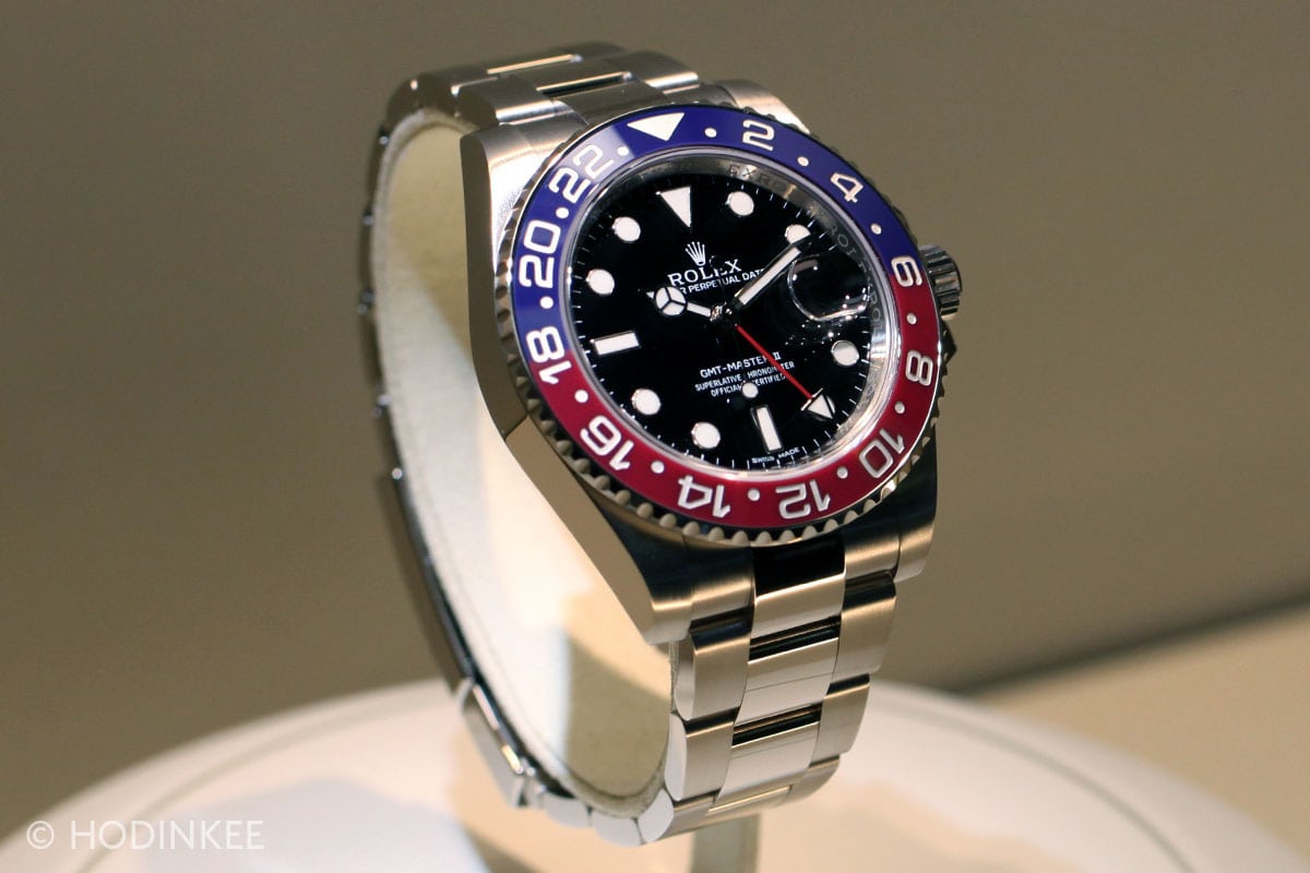 Your At The New Rolex GMT-Master II White Gold With "Pepsi" Bezel - Hodinkee
