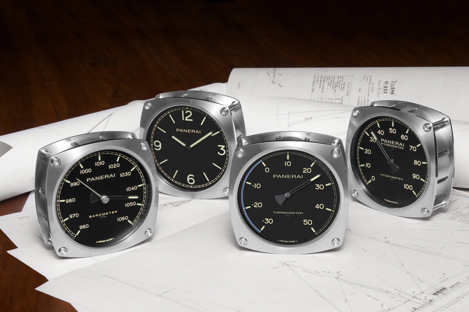 Panerai Releases Four New Navigational Instruments Inspired By A