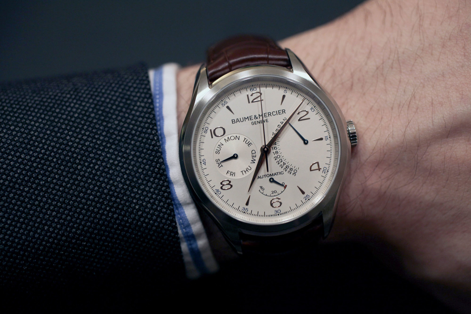 Introducing the Baume Mercier Clifton Retrograde Date Automatic