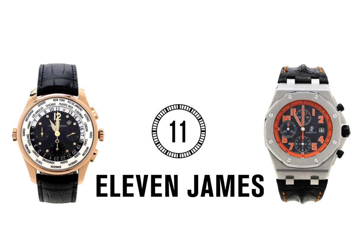 Eleven shop james watches