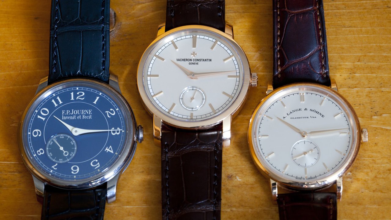 Three On Three: Comparing In-House, Manually-Wound Dress Watches