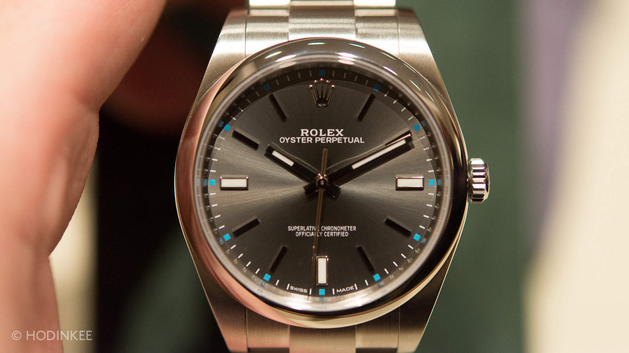 rolex oyster perpetual 39 gold