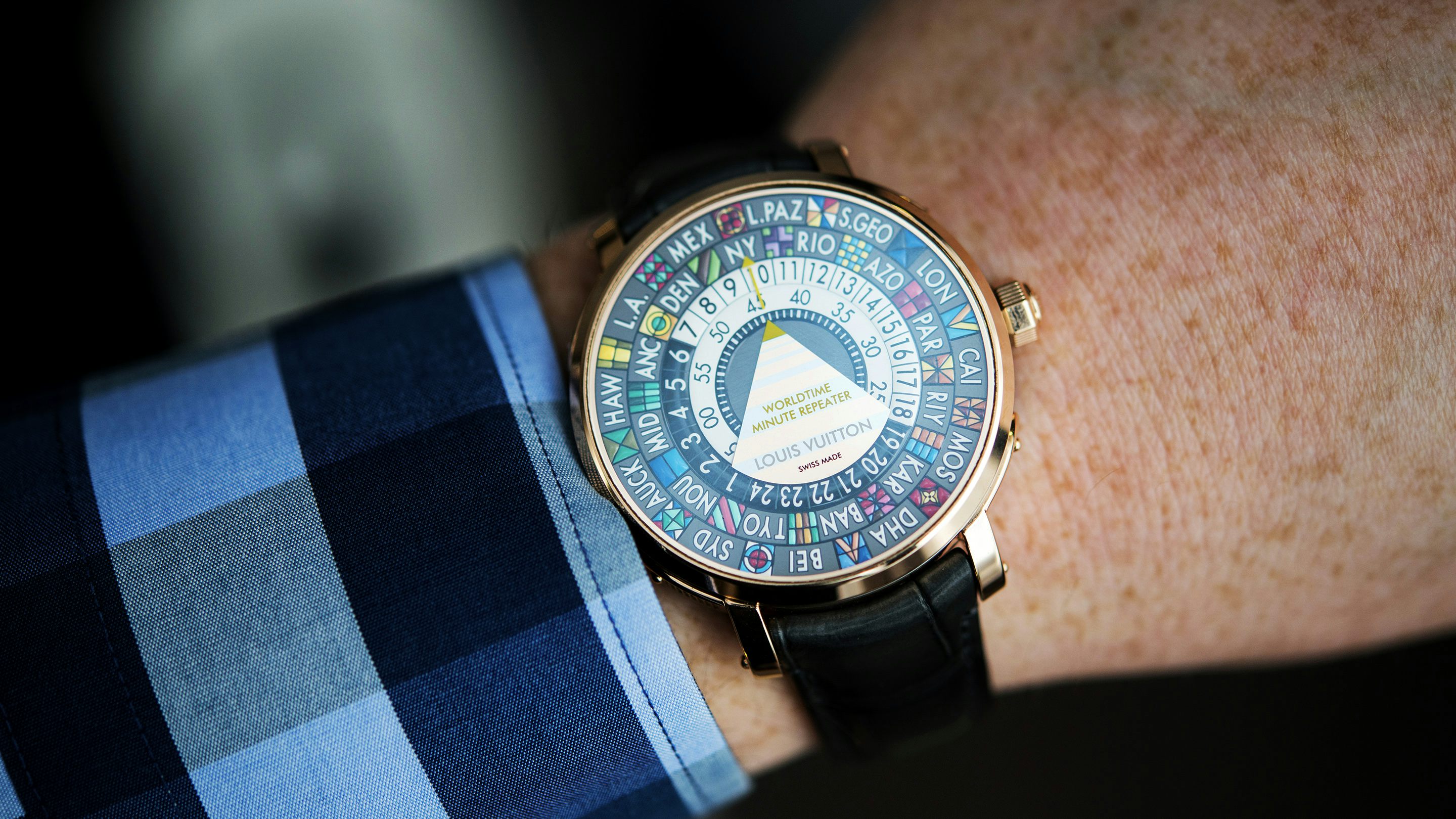 Magic in Quartz: The Louis Vuitton World Timer LV-I Wristwatch
