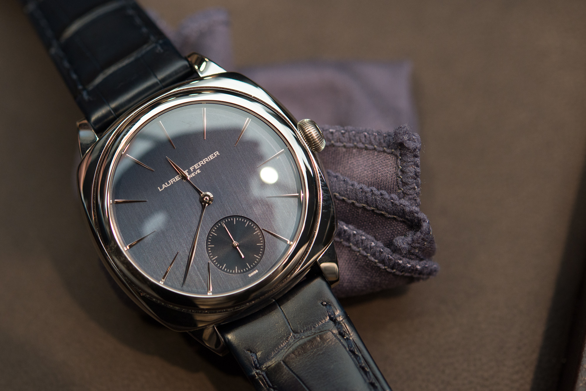 Hands On With The Laurent Ferrier Galet Square Hodinkee