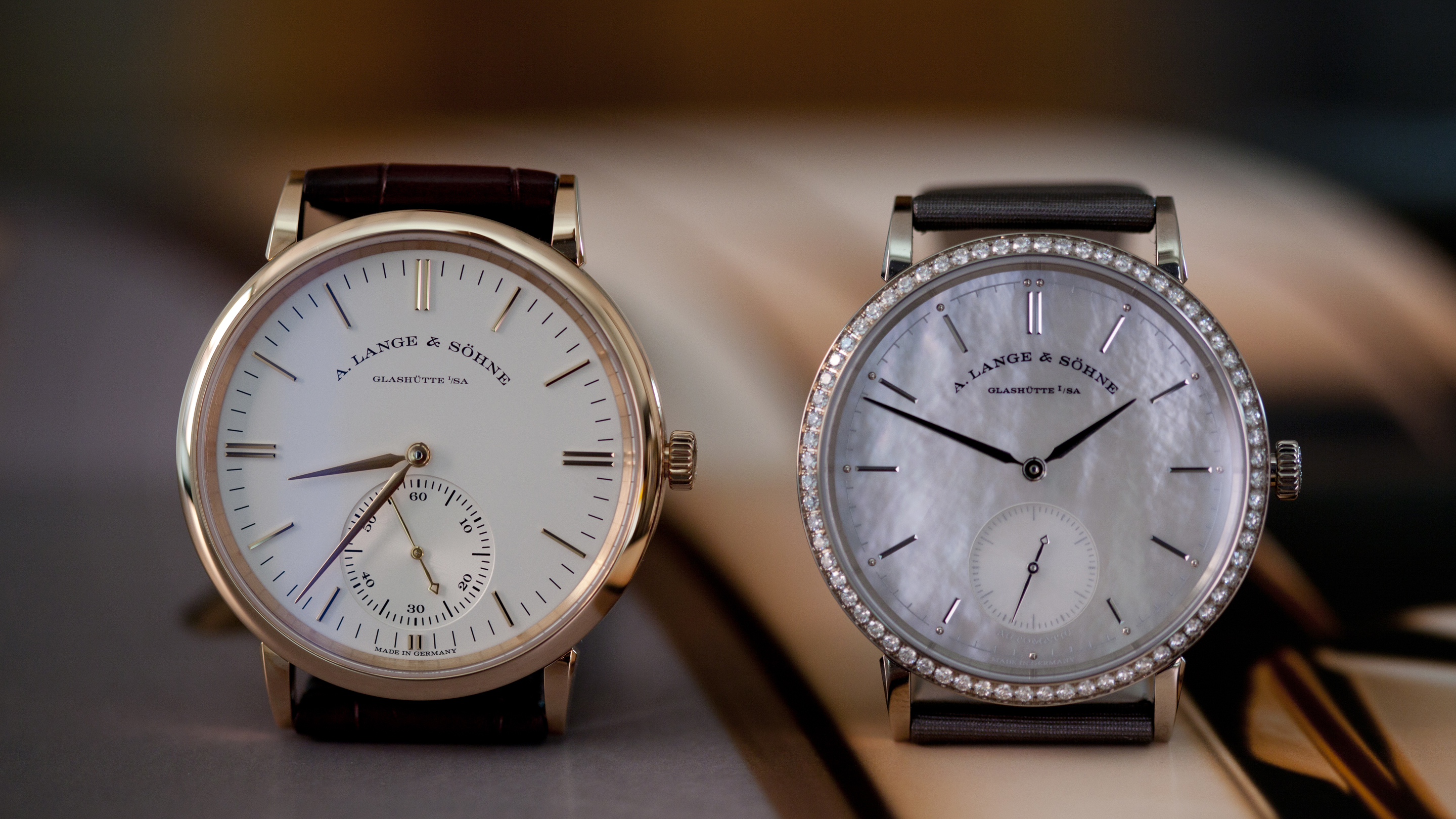 Hands On With Two Saxonias From A. Lange S hne Hodinkee