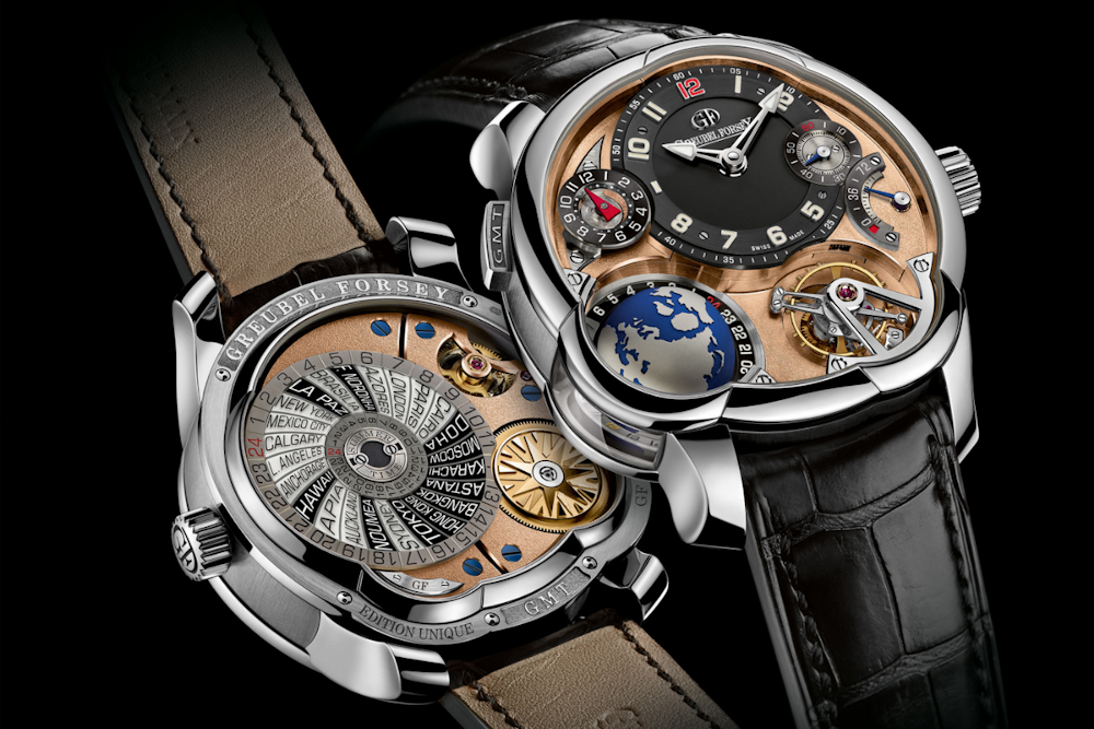 Introducing The Greubel Forsey GMT, Now Housed In Platinum With Rose Gold