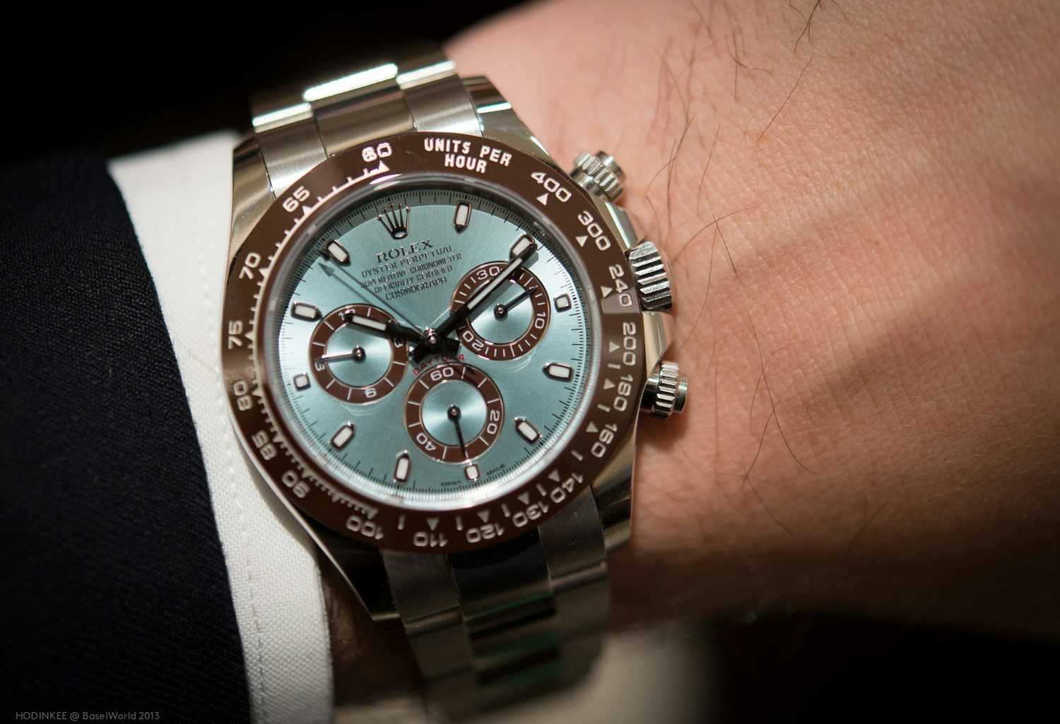 Solskoldning hylde sympatisk Hands-On: With The 50th Anniversary Rolex Cosmograph Daytona In Platinum  Reference 116506 (Live Pics, Full Details, Pricing) - Hodinkee