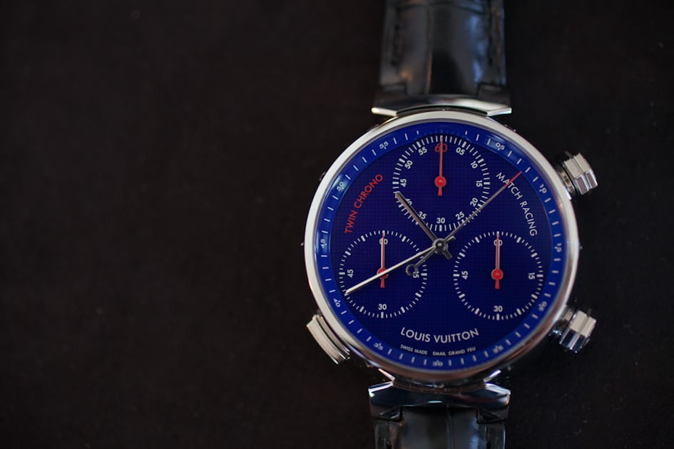 Introducing The Louis Vuitton Tambour Twin Chrono (Live Pics & Video) -  Hodinkee