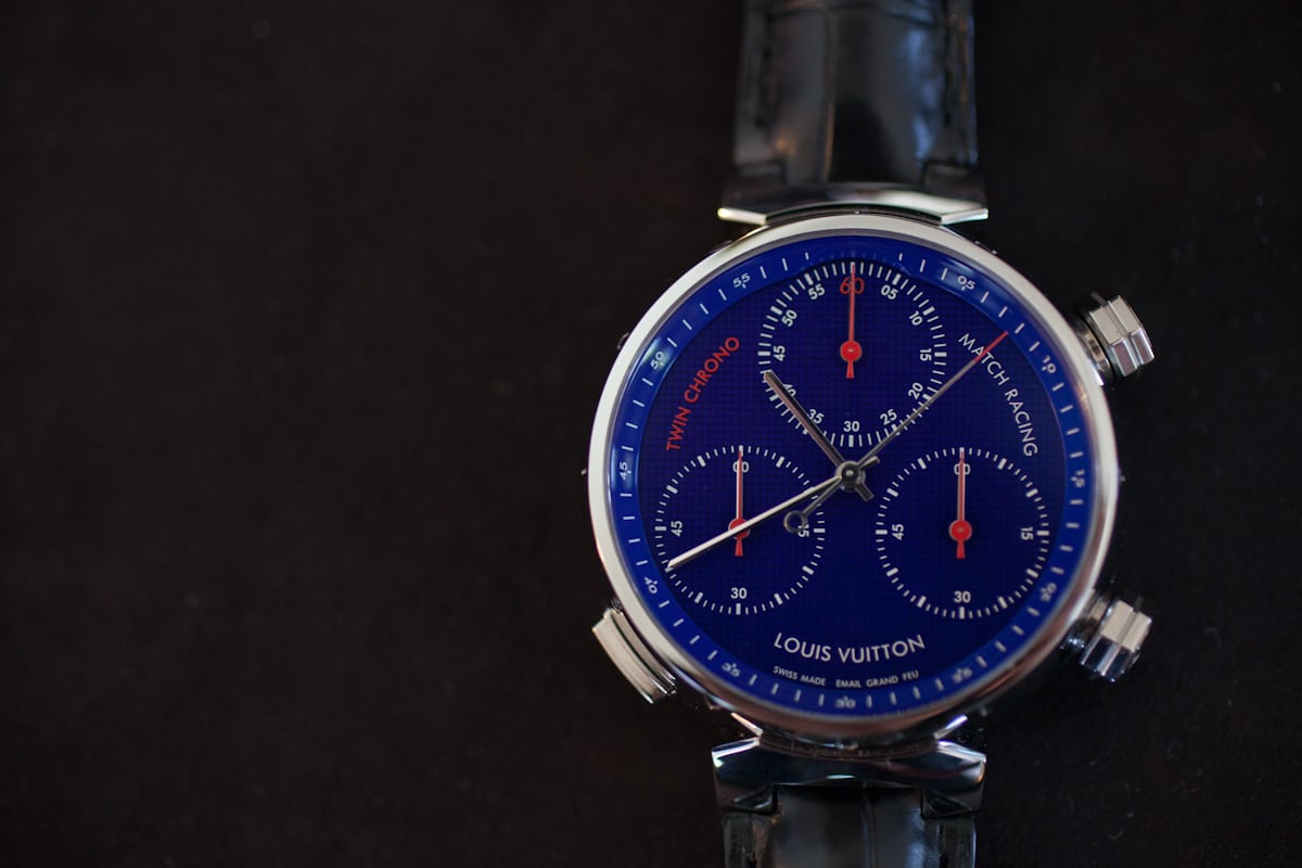 Introducing The Louis Vuitton Tambour Twin Chrono (Live Pics