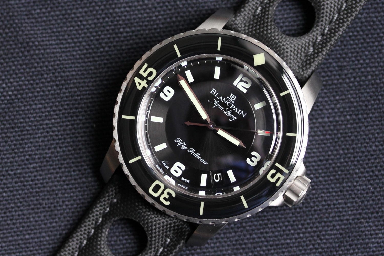 Hands-On: With The Blancpain Tribute To Fifty Fathoms Aqua Lung (Live Pics)  - Hodinkee