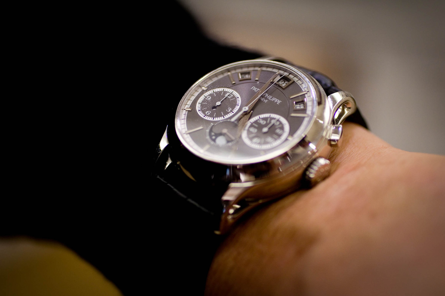 Watch Spotting Patek Philippe President Thierry Stern Wearing A Reference 5208 Triple Grand Complication Hodinkee