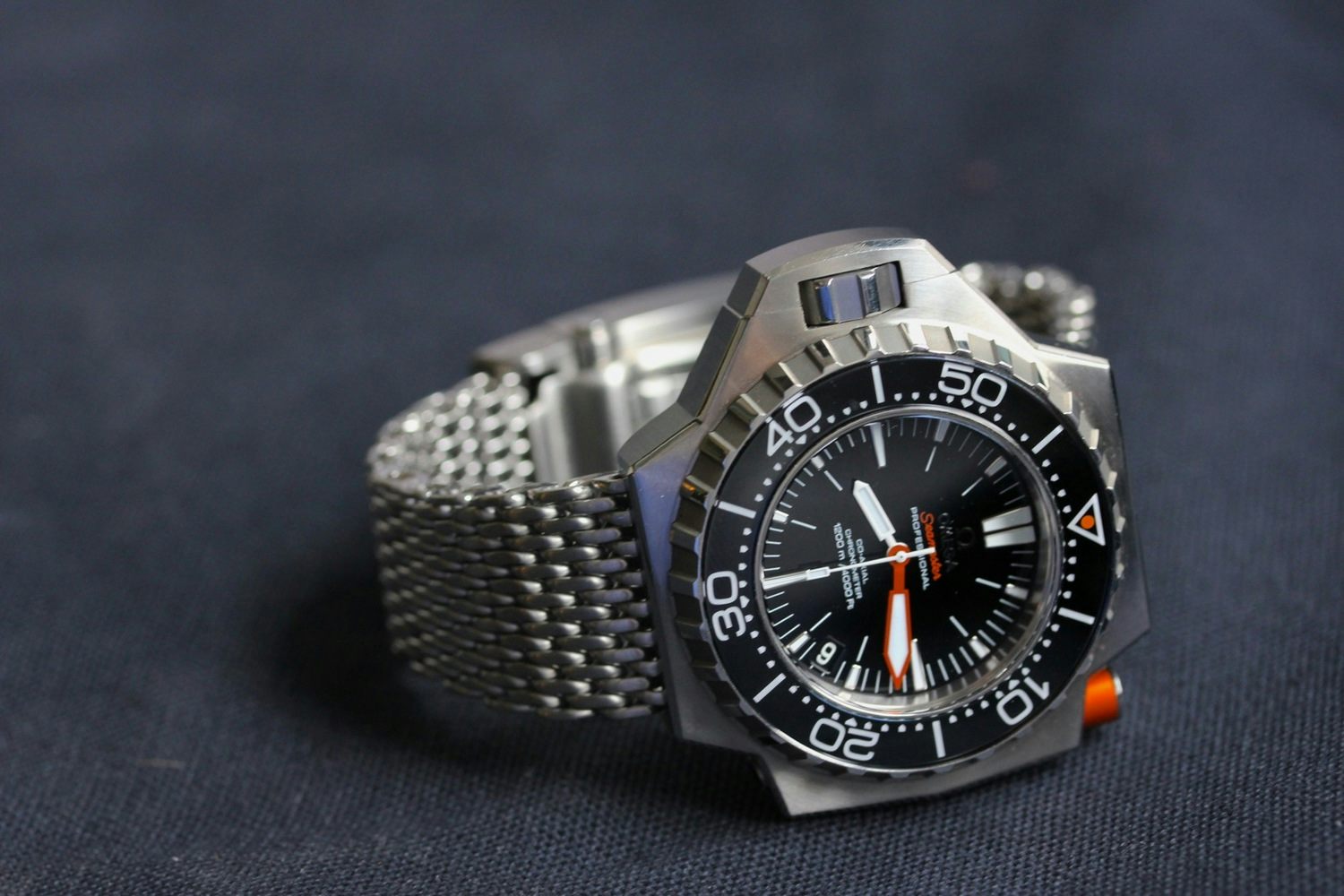 A Hands-On Look At The Omega Seamaster Professional PloProf 1200 (Live  Pics) - Hodinkee