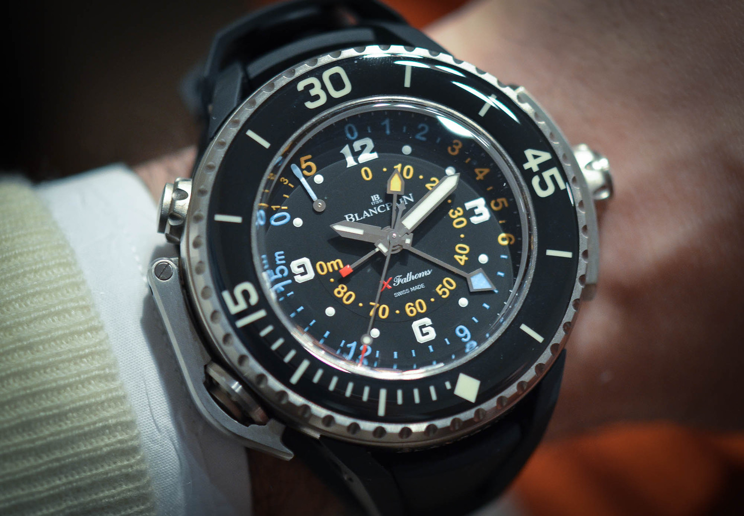 Hands On With The Absolutely Insane Blancpain X Fathoms Live