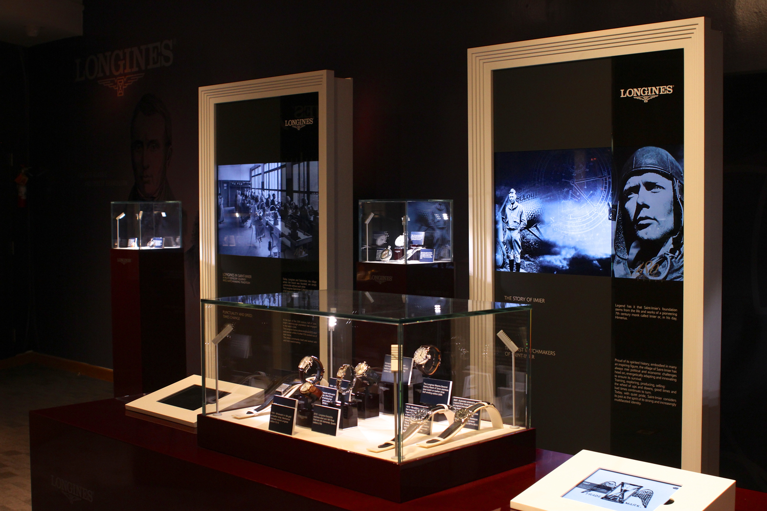 Inside the Longines 180th Anniversary Exhibition at the Tourneau