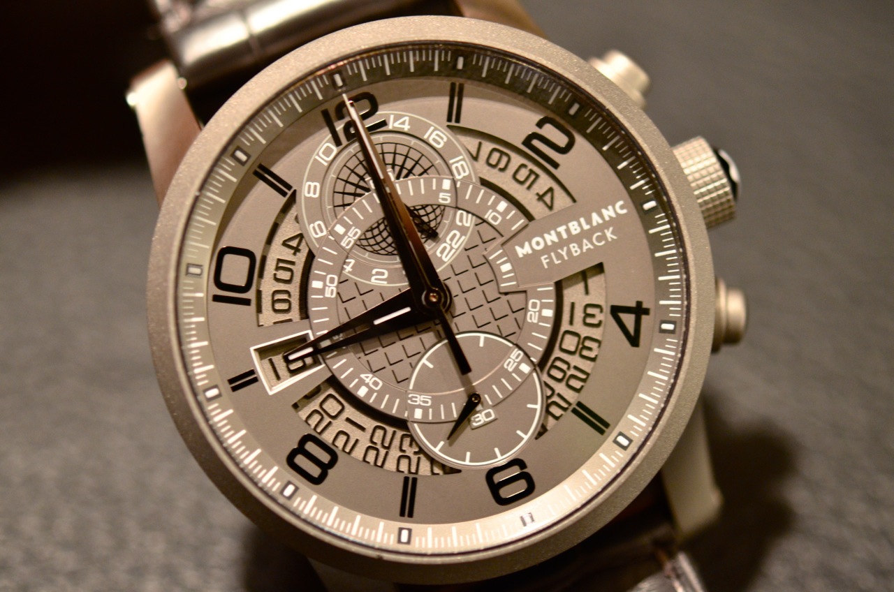 Montblanc timewalker twinfly chronograph best sale