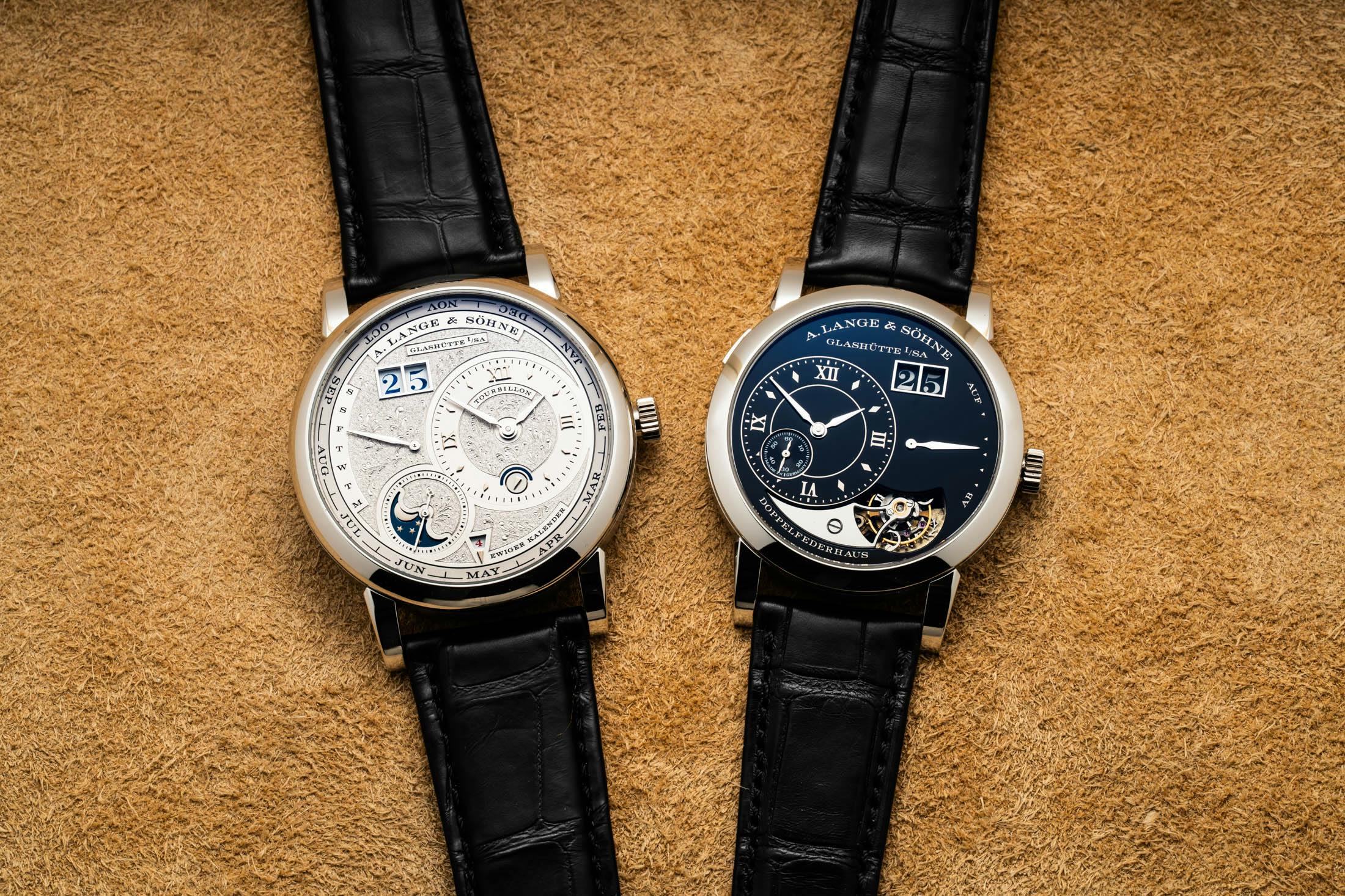 Lange 1 Handwerkskunst Perpetual Calendars and Tourbillon