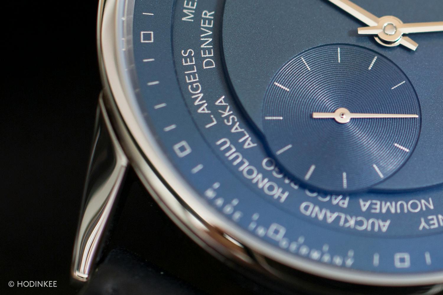 Hands-On: With The Nomos Zurich Worldtimer True Blue - HODINKEE