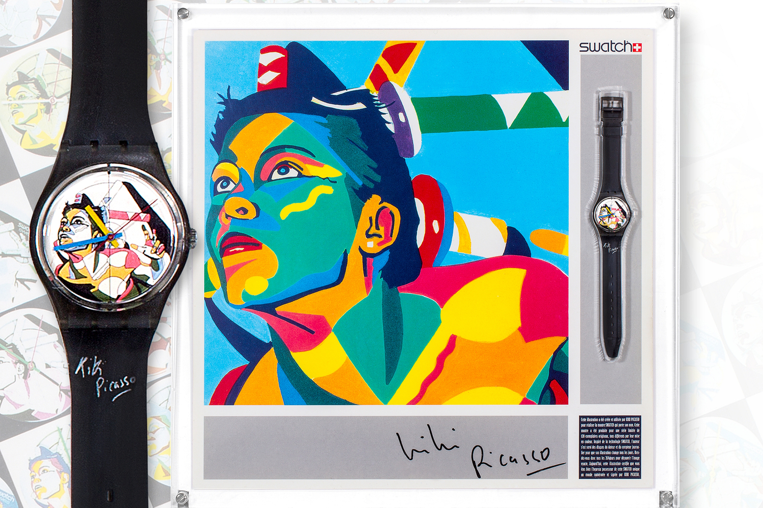 Andy warhol outlet swatch watch