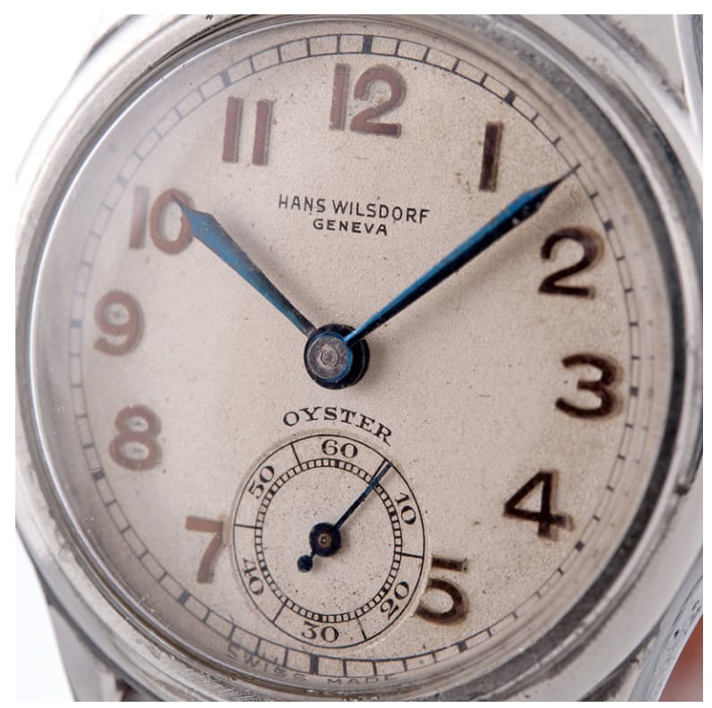 Wilsdorf signed Oyster Wristwatch