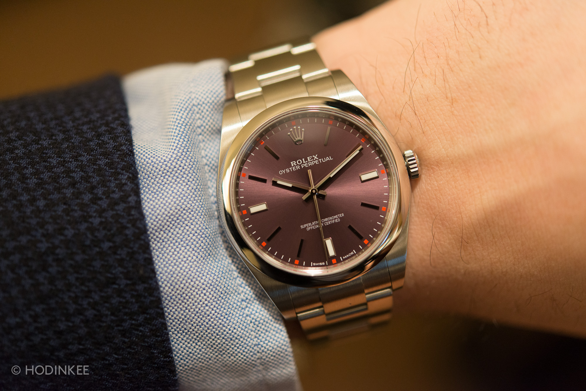 oyster perpetual 39 grape