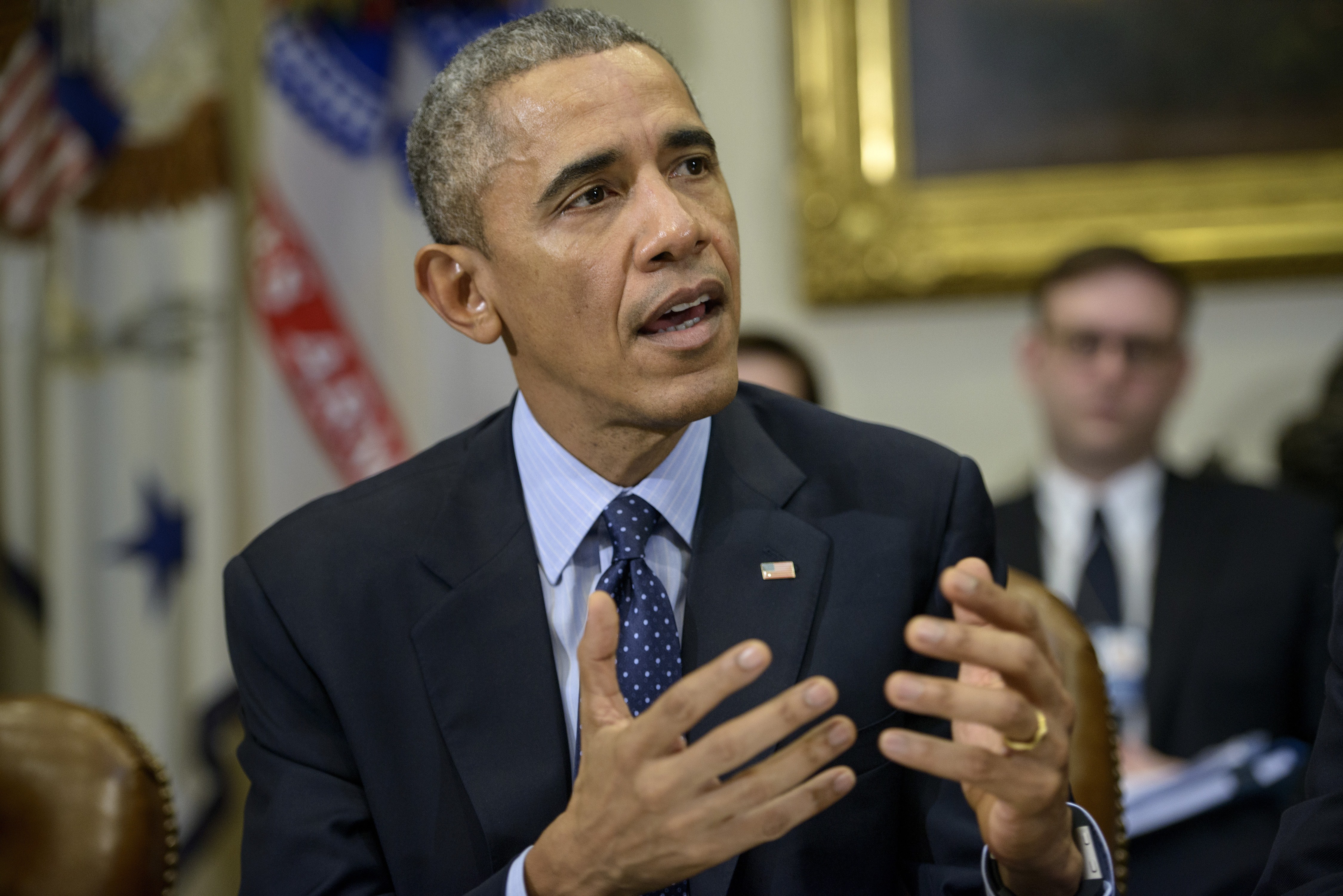 President Barack Obama Wearing A Fitbit 