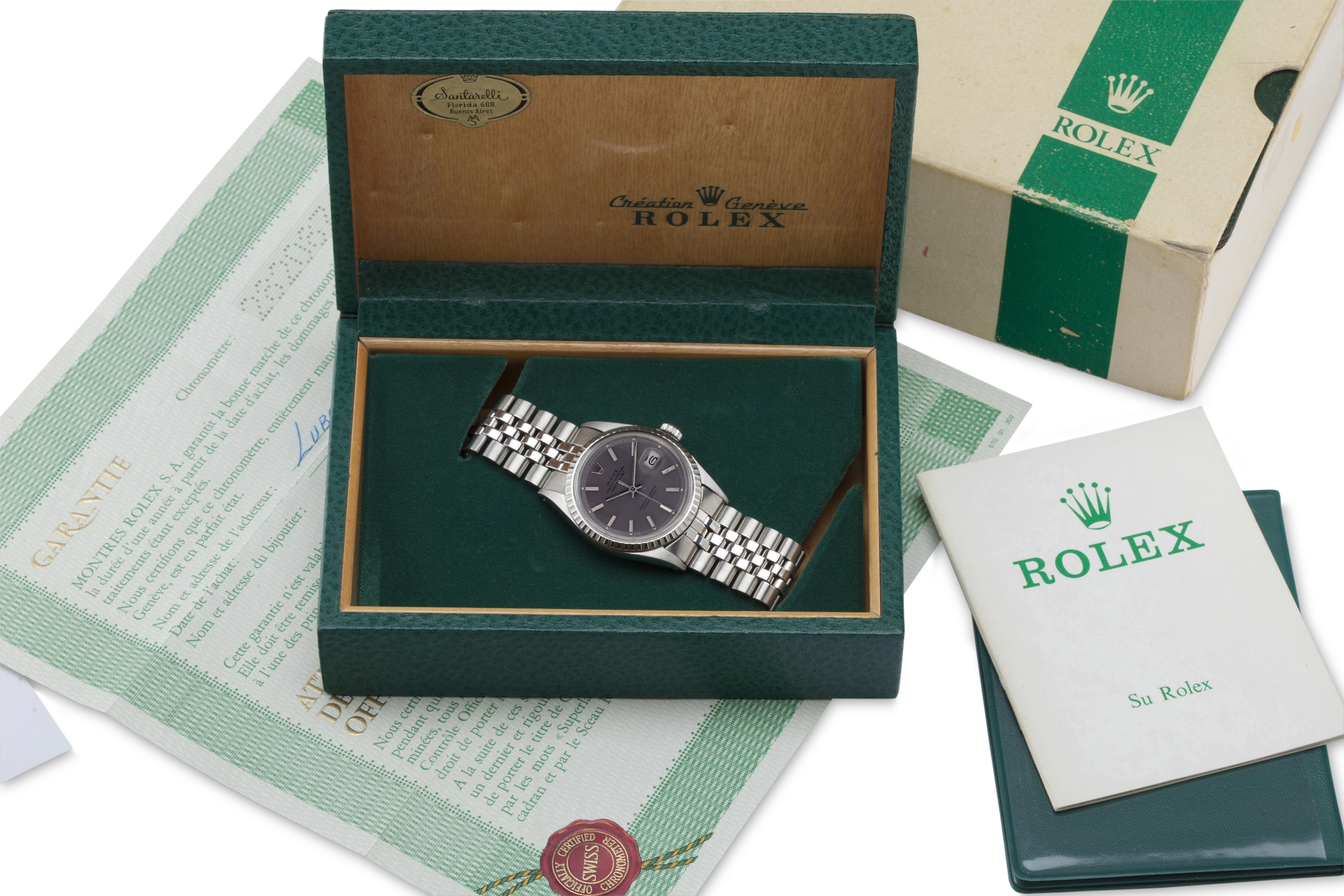 used rolex with box and papers