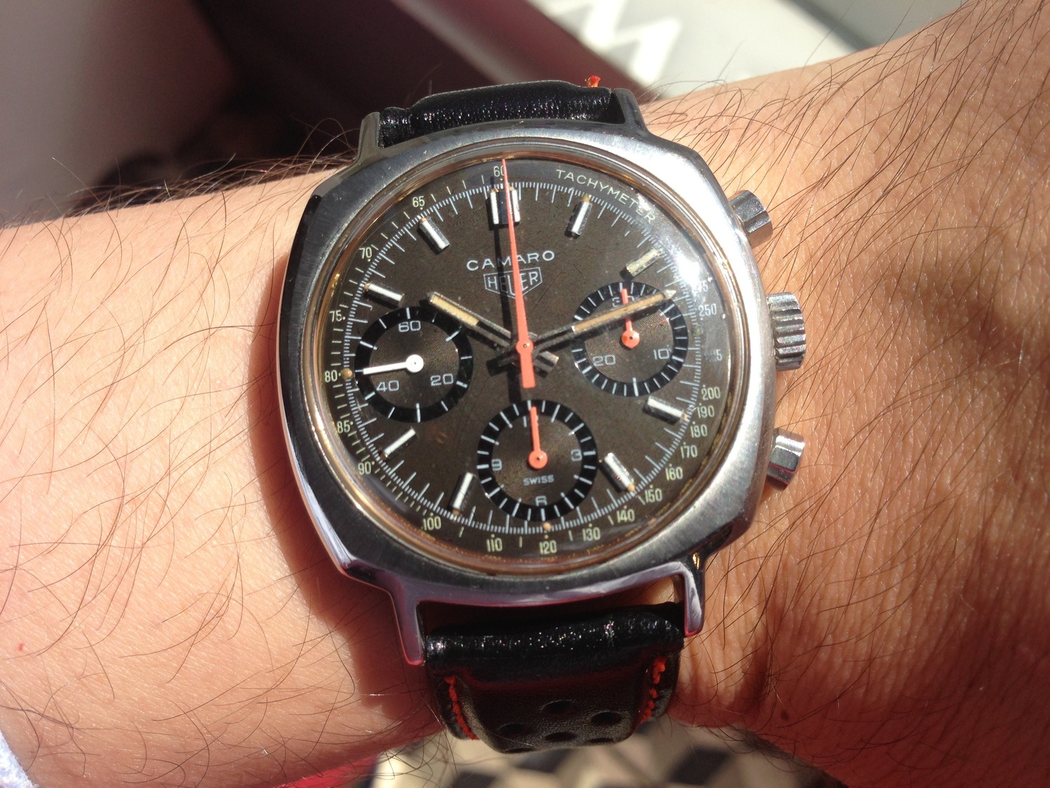 vintage swiss chronograph watches