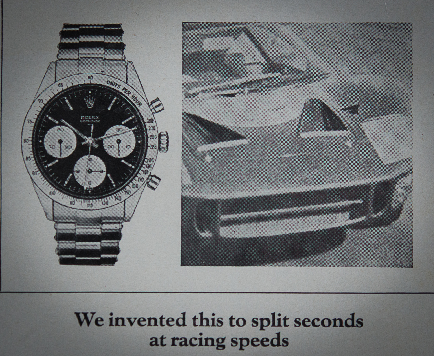 rolex daytona ad