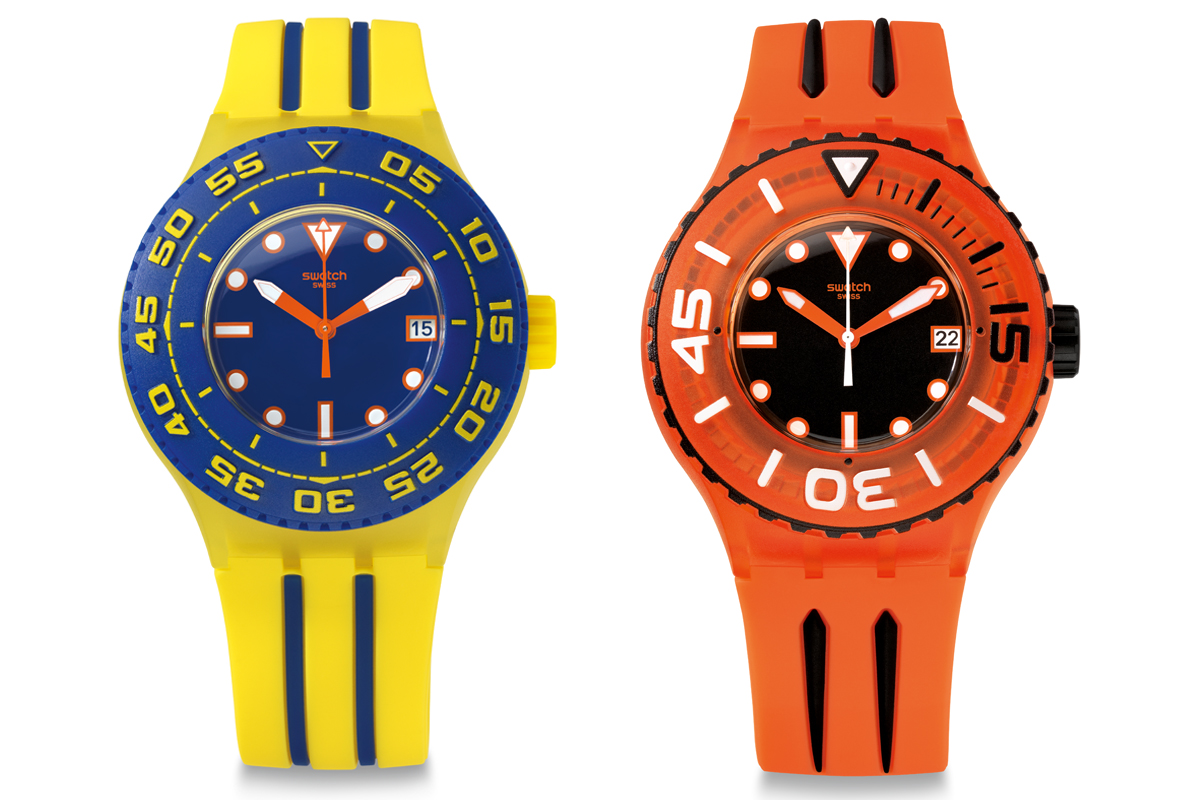 swatch diver watch
