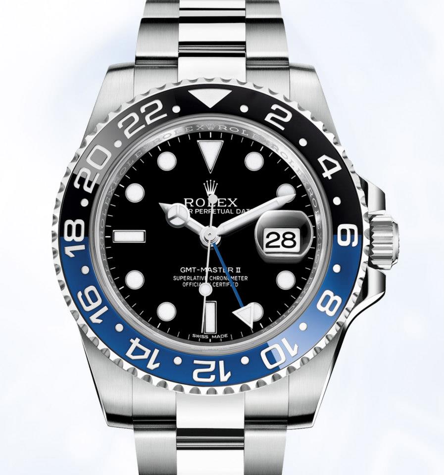rolex gmt blue and black