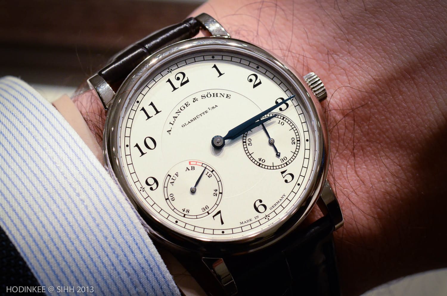 Thoughts On The New A Lange Sohne 1815 Up Down Full Specs Live Pics Official Pricing Hodinkee