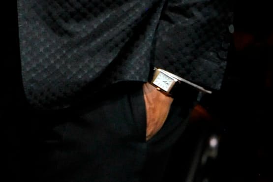 Jay-Z Wearing A Jaeger-LeCoultre Tribute To 1931 Reverso At Carnegie Hall