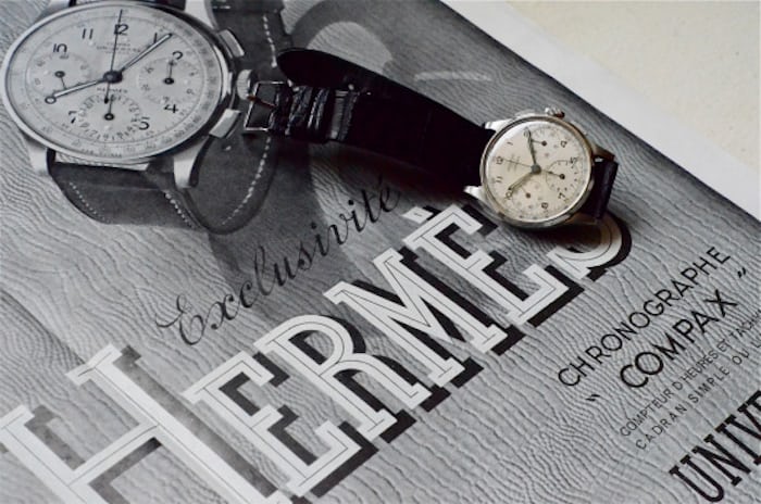 エルメス（Hermes)　ユニバーサ・ジュネーブ時計のカタログ
