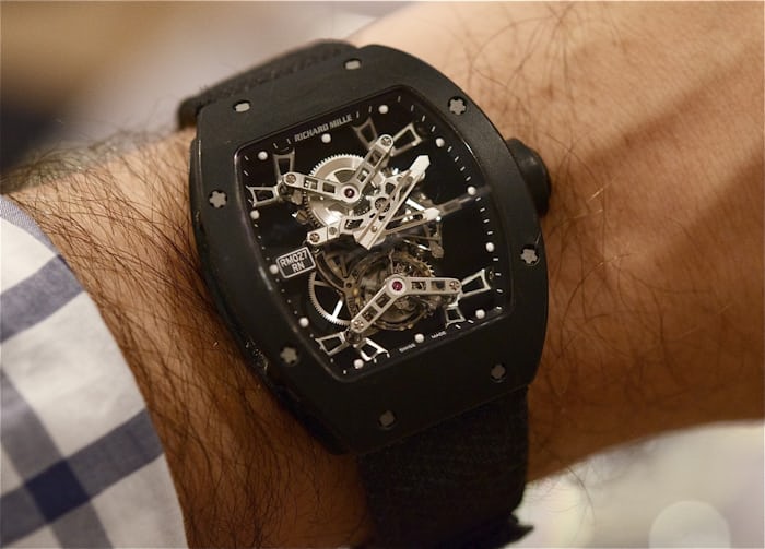 Hands On Rafa Nadal S Personal Richard Mille Rm 027 Tourbillon Hodinkee